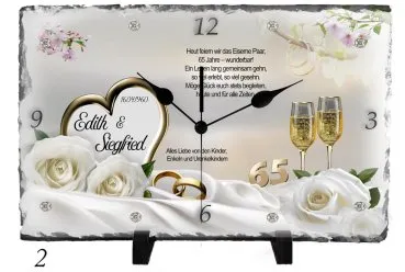 Schenken Sie mehr als Zeit – schenken Sie eine bleibende Erinnerung zur Eisernen Hochzeit ! ????